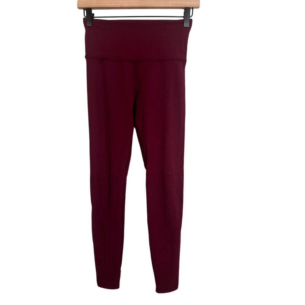 Beyond Yoga Spacedye Caught In The‎ Midi High Waisted Legging Burgundy Small